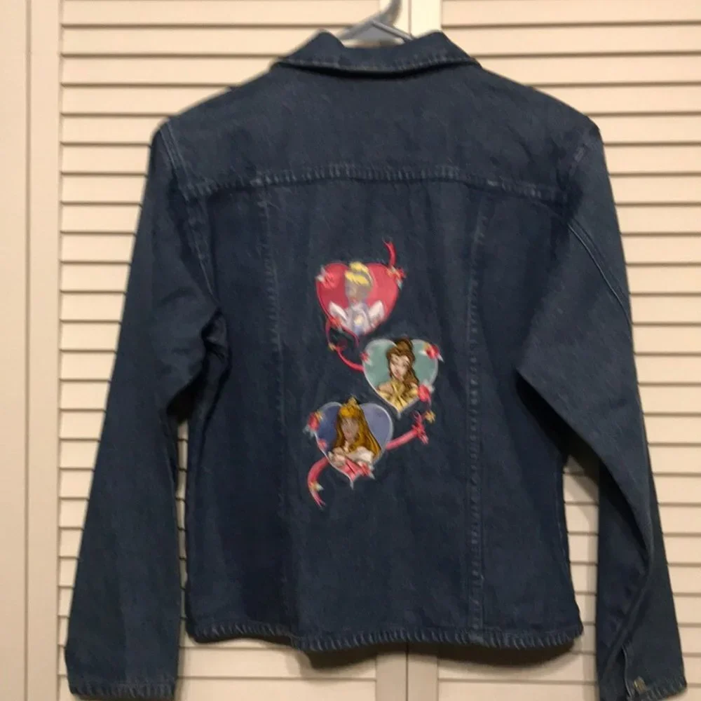 Disney Princess Jean Denim Jacket SizeL